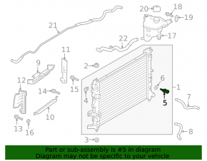 Coolant Temperature Sensor for Nissan Juke 11-17