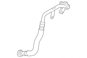 Automatic transmission cooling pipe outlet Audi A6 C7 12-14 AWD