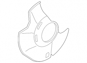Brake Disc Cover Front Right Kia Optima 11-16