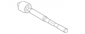 Steering rod left Honda HR-V 16-22 CTR