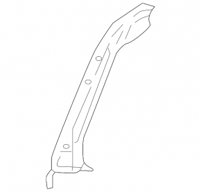 TV bracket, right eyelash, Toyota C-HR 18-23 Japan built