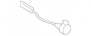 BMW X5 F15 16-18 Plug-in Battery Cooling System Flange