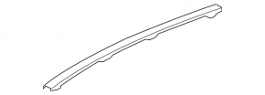 Upper center rear bumper mount for Mitsubishi Lancer 10-17