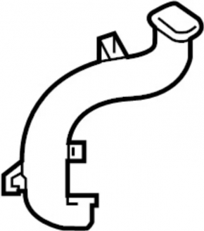 Windscreen wiper drain pipe Infiniti QX30 17-19