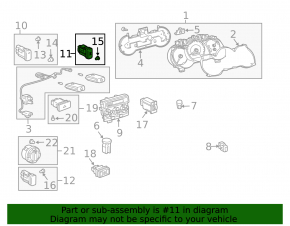 Lexus GX470 03-09 All-Wheel Drive Switch