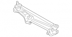 Lexus ES300 ES330 Windscreen Wiper Trapezoid