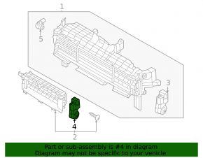 Kia Sportage 23-26 HEV lower radiator deflector motor
