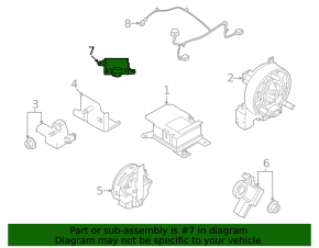 Nissan Rogue 21-24 Occupant Sensor