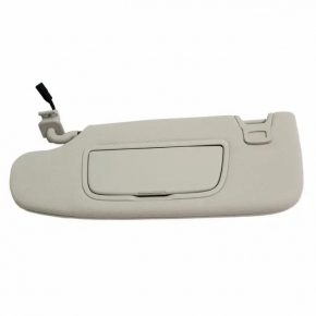 Left visor Ford Fusion mk5 13-16 gray, with control, without hook