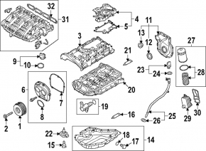 Intake manifold Audi Q5 80A 21-24 2.0t