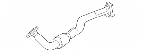Honda CRV 17-19 2.4 exhaust pipe