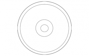 Spare tire for space saver Subaru Outback 10-12