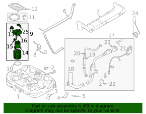 Fuel pump for Kia K5 21-24 AWD 1.6T