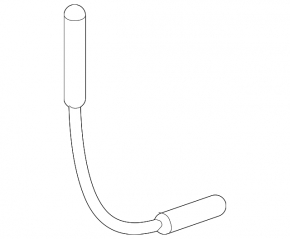 Rear left brake hose BMW X3 F25 11-17