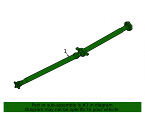 Driveshaft driveshaft Hyundai Santa FE Sport 17-18 rest 2.0, 2.4
