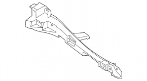 Bracket lower right arch trim BMW 4 F36 15-20 Gran Coupe