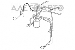 Fuel pump left VW Tiguan 09-17