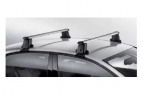 2 x Cross Roof Rails for Audi A4 B8 08-16 (scratches)
