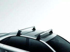 2 x Cross Roof Rails for Audi A4 B8 08-16 (scratches)