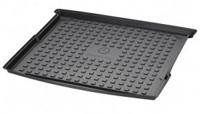 Mercedes C-Class W205 15-17 trunk mat, black rubber