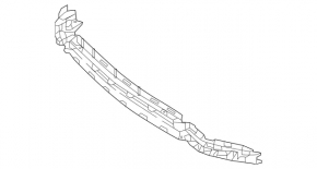 Front Bumper Bracket Central Lower Mercedes W213 E 300/350/400/450 17-20