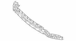 Front Bumper Bracket Central Lower Mercedes W213 E 300/350/400/450 17-20