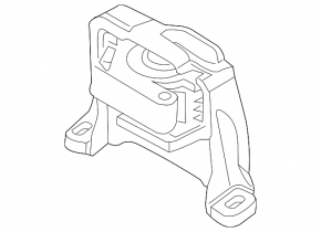 Engine mount right Ford Transit Connect MK2 13- 2.5