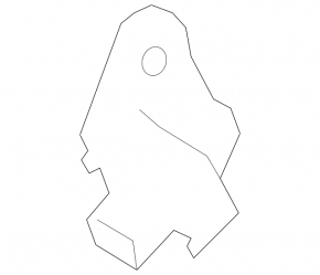 Front left airbag sensor for Nissan Murano z51 09-14