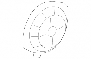 Rear left door speaker for Land Rover Range Rover Velar 18-26 Meridian
