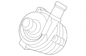 Land Rover Discovery 17-25 Auxiliary Cooling Pump