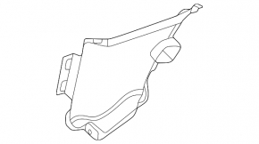 Front bumper air duct left Land Rover Discovery Sport 20-23 rest