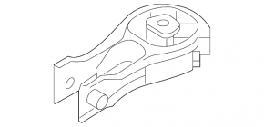 Rear engine mount for Mazda CX-50 23-26 2.5T