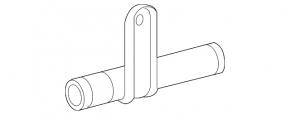 Cooling pipe metal Lexus RX400h 06-09