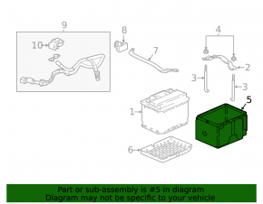Honda Accord 18-22 2.0T Battery Cover