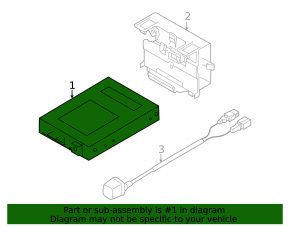 Rear camera control unit VW CC 08-17