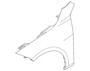 Front right wing BMW 2 F44 20-24