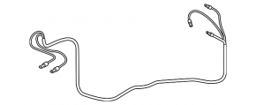 Cable from 48V battery to alternator, Audi Q8 19-25