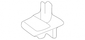 Lexus CT200h 11-17 Hood Support Rod Latch