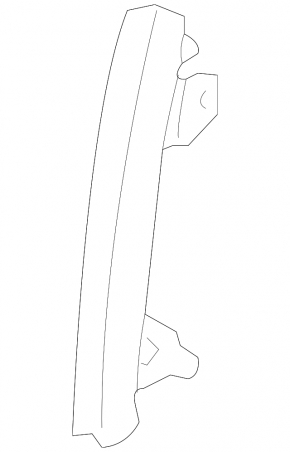 Rear left lower window guide for Toyota Sienna 2010