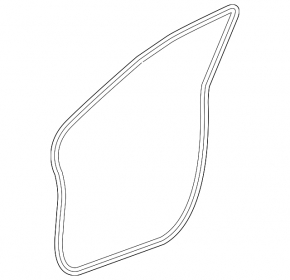 Front left door seal for Honda CRV 12-14
