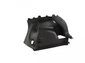 Jeep Compass 17-26 lower right arch trim, black, with a pocket, scratches, whitened plastic
