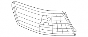Light outer wing left Toyota Camry v40 07-09 hybrid