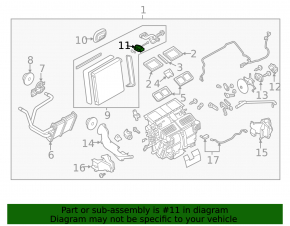 Nissan Rogue 14-20 A/C Heater Valve