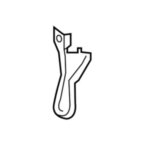 Lincoln Nautilus Hood Latch Bar 19-23