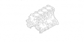 Bare cylinder block VW Passat b8 16-19 USA 1.8 TFSI