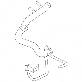 Volvo XC90 16-25 T8 Metal Engine Coolant Pipe