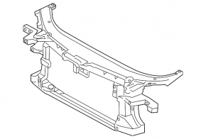 TV radiator panel VW CC 13-17 rest