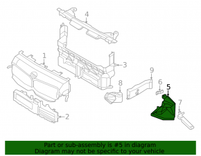 BMW 2 F44 20-24 Auxiliary Radiator Air Duct