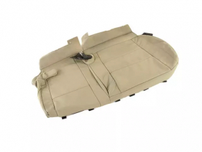 Rear row of seats 2 row Dodge Durango 14-17 leather beige