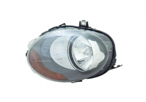 Headlight front left Mini Cooper F56 3d 14-19 bare dorest halogen, yellow turn signal